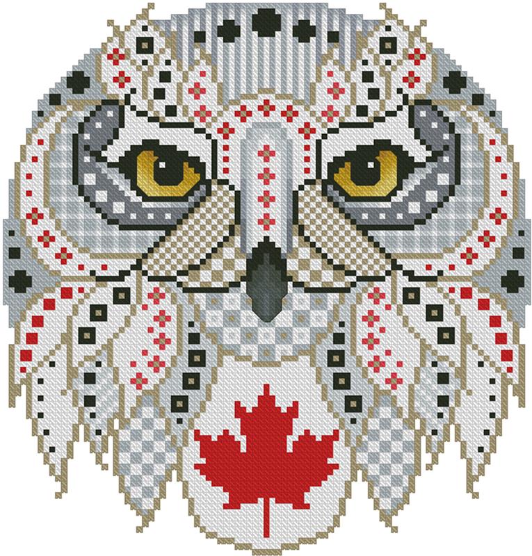 (image for) Colorful Owls O'Canada